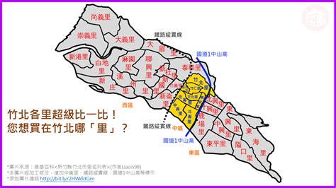 竹北里劃分|竹北里（新竹縣竹北市）